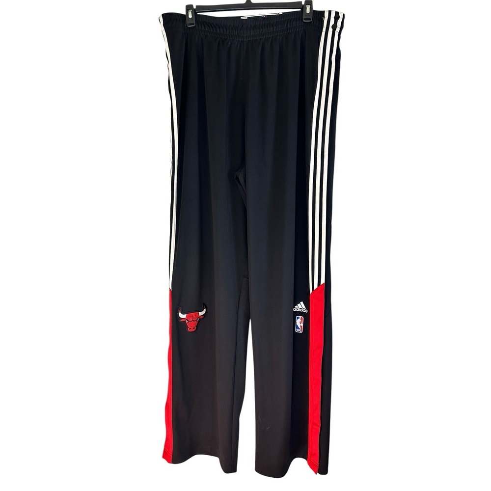 Adidas NBA Authentics Chicago Bulls Tearaway Warm Up Pants 3XL +2 Length